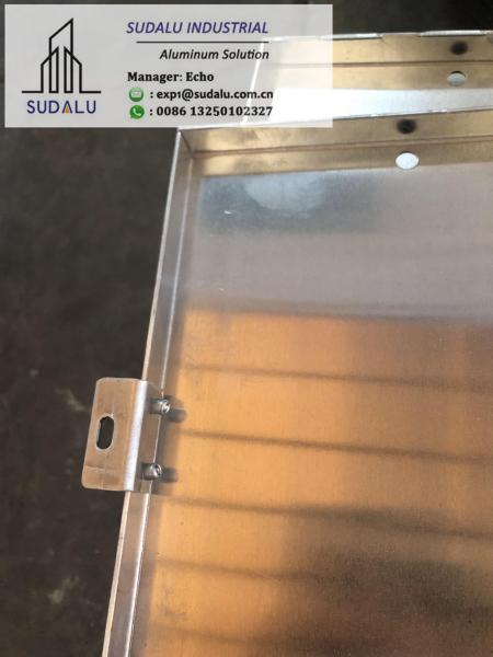 SUDALU Various Sizes Aluminum Solid Panel for Facda cladding Exterior Decoration Metal Panel