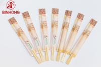 Fabricantes Logo Printed Disposable Bamboo Chopsticks feito sob encomenda