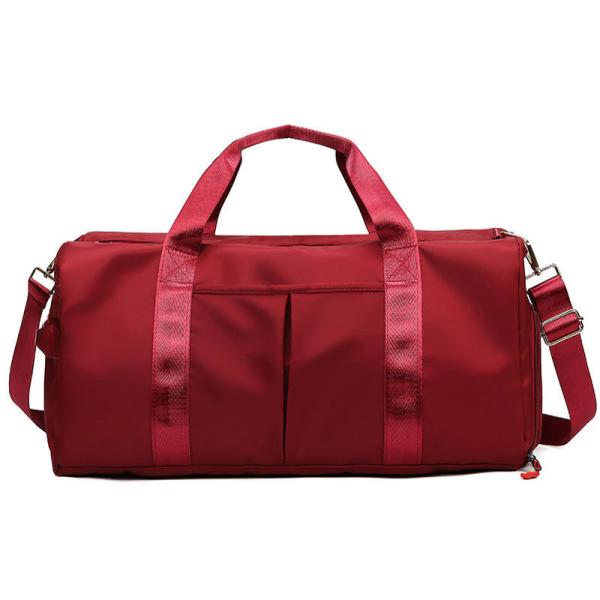 Fashion Personalized Waterproof Carry-On Luggage Overnight Weekender Bag Leisure Gym Tote Duffel Sport Bag For Ladies