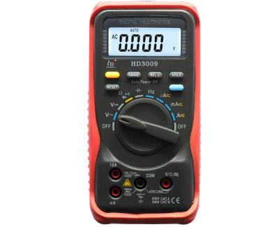 auto frequência Handheld do multímetro digital da escala 10MHz com teste de NCV