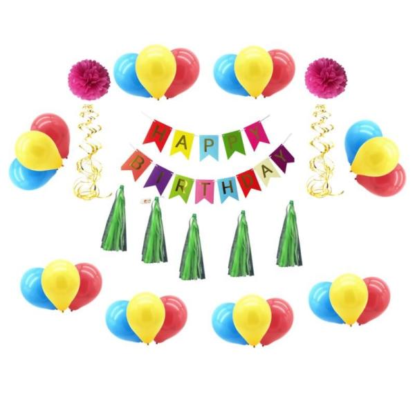 2019 Amazon hot sell baby shower latex balloon party decoration balloon kits
