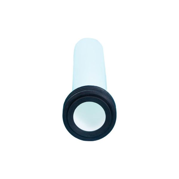 PP 300mm Toilet Pan Connector With Rubber Seal Ring For Concealed Water Tank Inlet Pipe