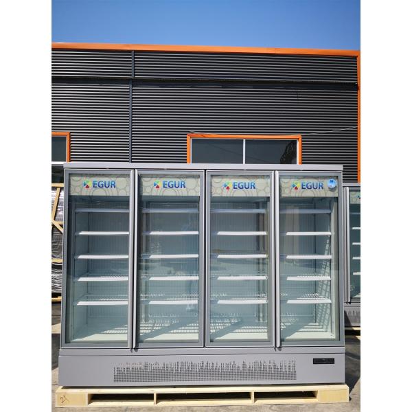 Дверь стекла холодильника напитка стильного холодильника двери качания чистосердечного стеклянного коммерчески