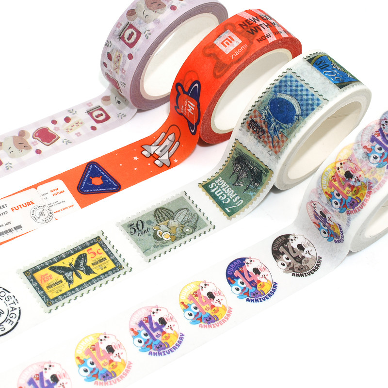 Коты легкого разрыва тощие маскируя ленту Washi для планов Scrapbook напечатали маскируя ленту Washi