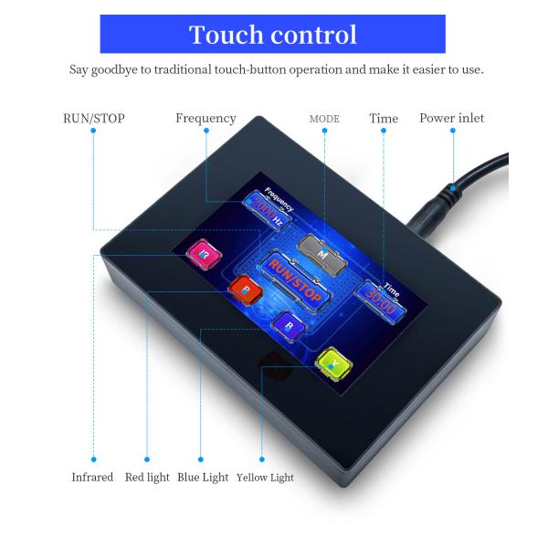 Multicolor пусковая площадка терапией света СИД облегчения боли 210pcs для клиники