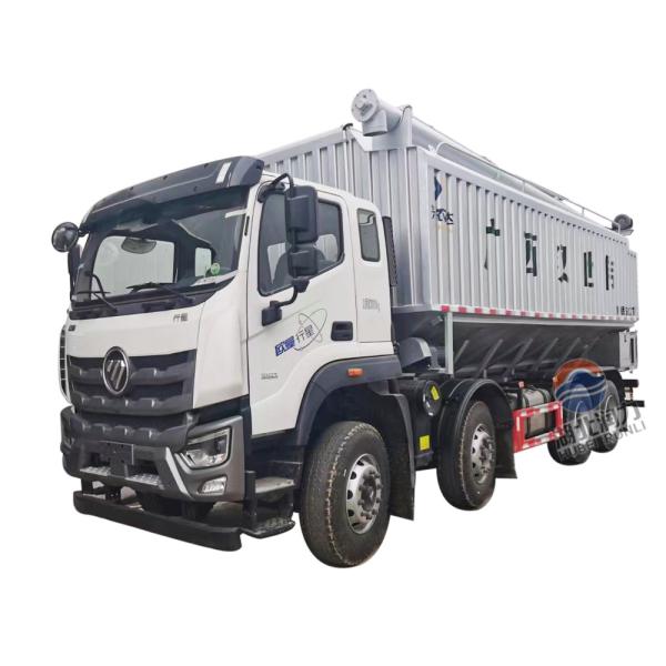 FOTON 8*4 Bulk Feed Truck   Feeding Stuff   Farm Animal Feed Transporter