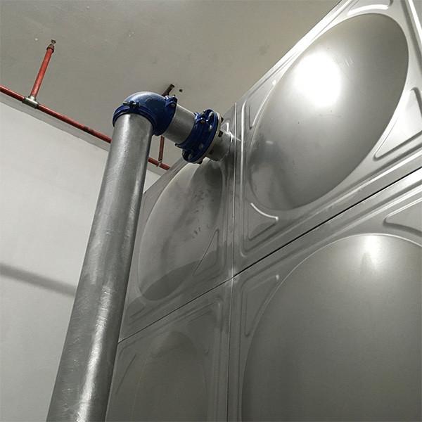 Cubic Sus304 Welding Water Tank For Family Healthy Drinking 1.2mm - 3mm Panel