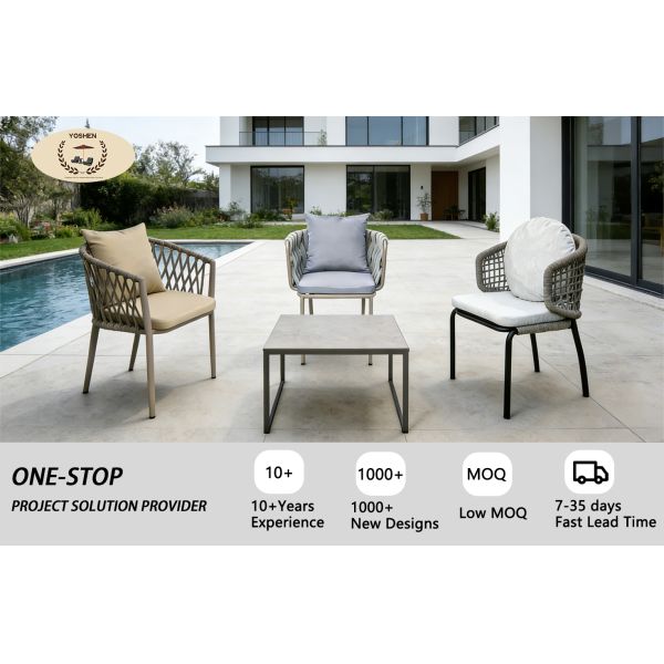 Stackable Armless French Dining Chair Bistro Chair Waterproof Comfortable Aluminum Frame for Outdoor Restaurants