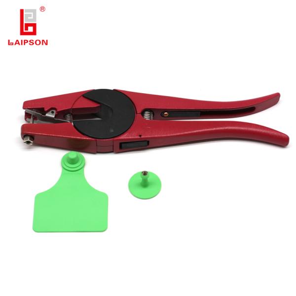 Closed Head 80MM Tpu Animal Ear Tags For Cattle Livestock Identification