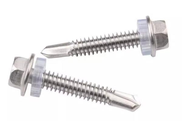 M5 M6  Stainless steel Self Tapping Screws SUS304 SUS316 A2-70 A4 Hexagon head drilling screw