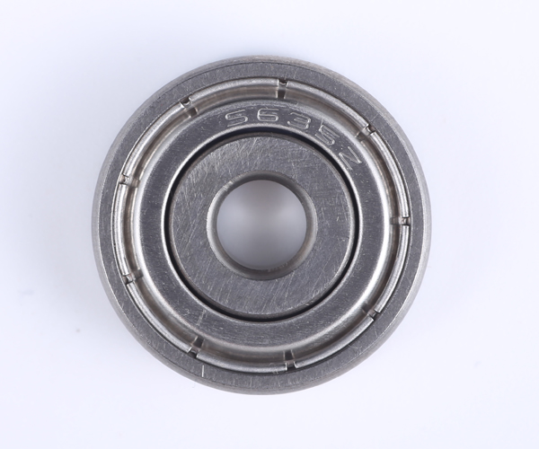 Metal Shields Radial Deep Groove Ball Bearing , 635ZZ Skateboard Miniature Ball Bearings