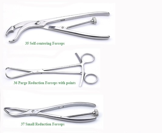 Large Fragment Locking Set Lower Limbs Locking Plates Surgical Instrument Kit