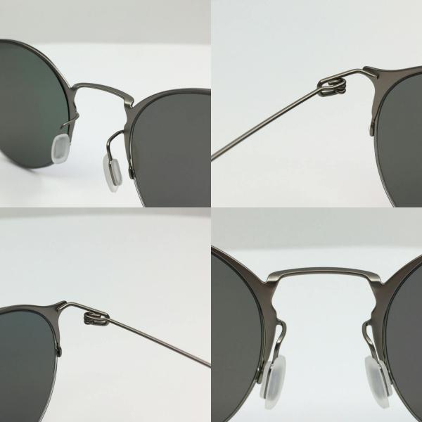 Unisex lightweight  polarized sunglasses round men women UV protection 100%