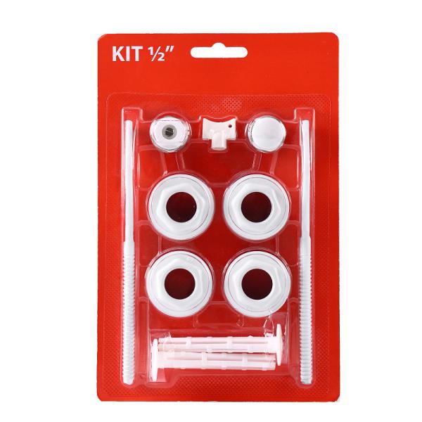 Steel Vertical Radiator Accessories 1/2 11 In 1 Radiator Kits Accessories