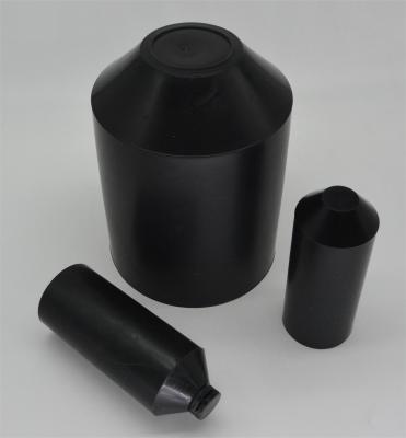 Cross Linked Polyolefin Heat Shrink End Caps Tensile Strength 13MPa Heat Shrink Wire End Caps