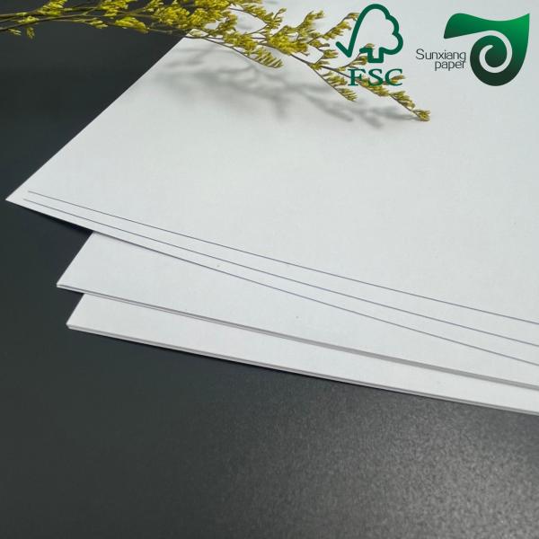 FSC Certified 230gsm Coaster Board Absorbent Paper Sheets With Rapid Water Absorption