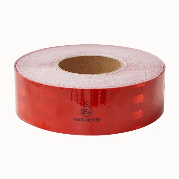 PET Custom Adhesive Sticker Vinyl Roll Safety Retro Trunk ECE 104r Reflective Tape