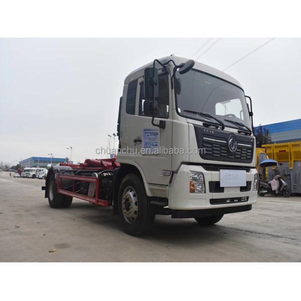 10 Tons Hydraulic Arm Hook Lift Garbage Truck Dongfeng 8tons Hook Arm for Customized Waste Solutions