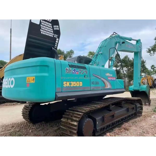 2019 год Использованный экскаватор Kobelco SK350 35T Доступный SK 350 Подержанный экскаватор