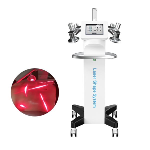 6D 532nm 635nm Cold Laser 10D Laser Slimming Machine Lymphatic Circulation