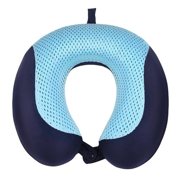 Doctor Recommended Neck Support Pillow Memory Foam Travel Pillow for Camping 0.5-1 Kg