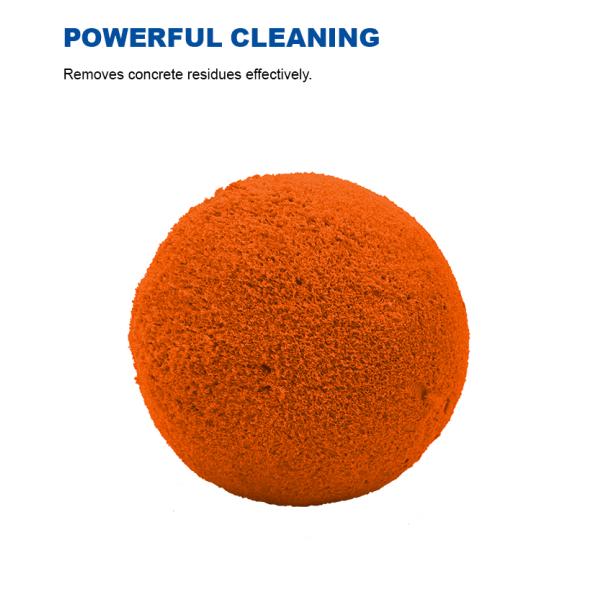 148mm Natural Rubber Concrete Pump Cleaning Ball for 125mm Pipe