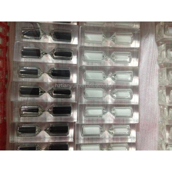 Transparent 2 Minute Hour Glass Timer , Childrens Sand Timer Hourglass