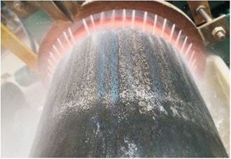 2 - (2) Welded Industrial Ceramic Linings Customized Composite Ceramic Pipe