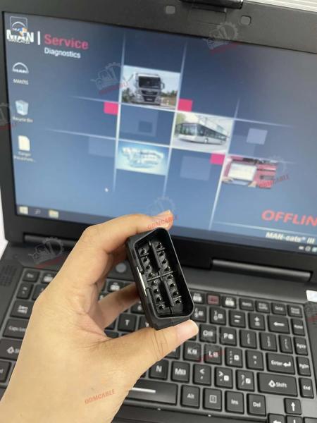 Pour l'interface de diagnostic M-A-N, outil de diagnostic de camion, programmation de paramètres, dispositif d'étalonnage WLAN, surveillance