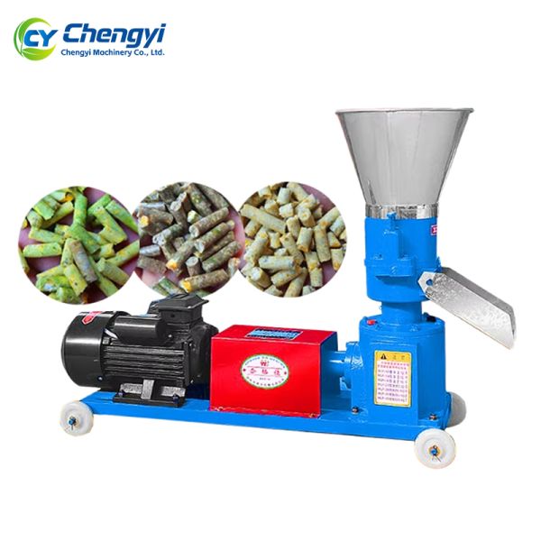 Wear Resistant High Density Feed Pellet Making Machine For Animal Feed