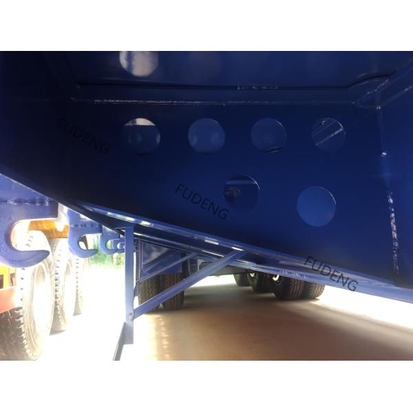 13 Meters Transport Excavators 3 Axle Low Flatbed Trailer