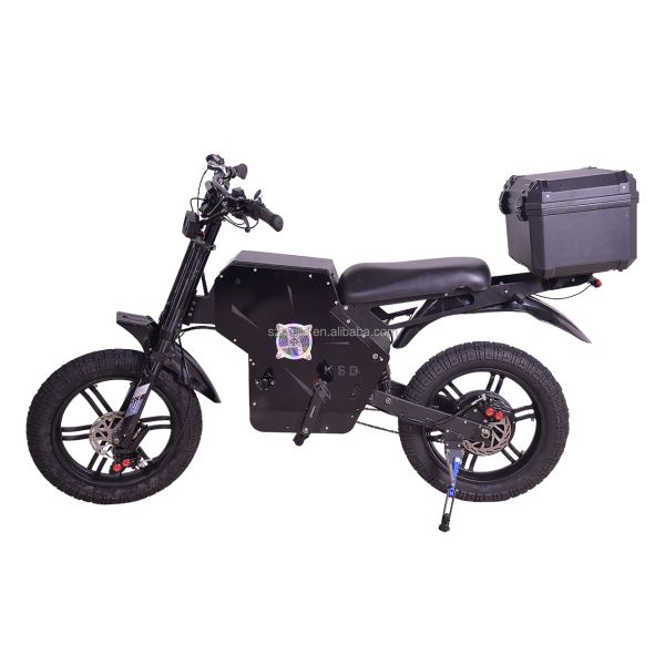 72V 100Ah 3000W Electric Fat Bike  with 450-500km Range 20inch Tire Lithium Battery Power Supply