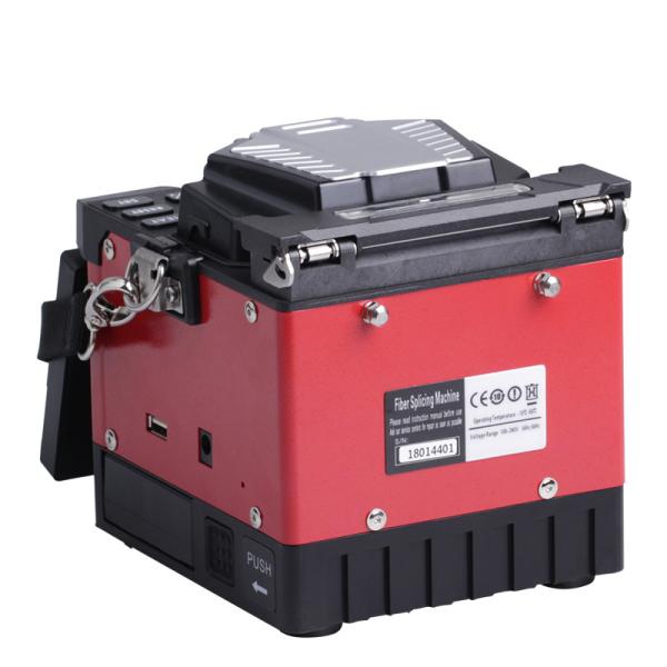 Handheld Fusion Splicing Machine with 8s Splicing Time 5800mAh Battery and 40 Groups Splicing Program