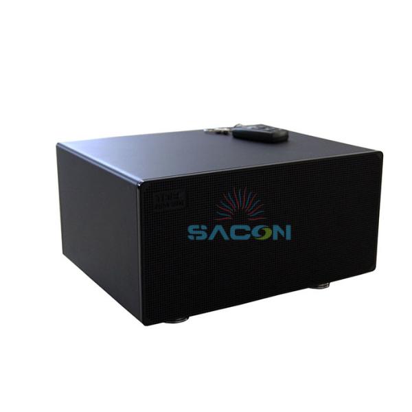 High Power Desktop Audio Voice Recording Jammer with 4~8m Shield Radius 120° Shielding Angle and 105dB Signal Strength