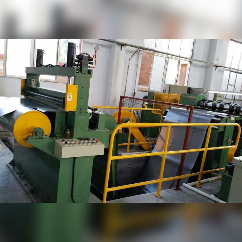 ZJX1250 Automatic Core Slitting Machine with 120m/min Feeding Speed ±0.1mm Cutting Accuracy for Silicon Steel Sheets