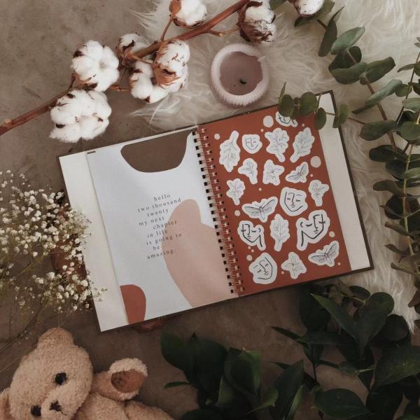 Дневник в жесткой обложке блокнот Печать Академический A5 Checklist еженедельного планировщика