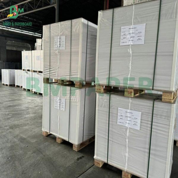 1.6mm 1.7mm 100% de fibra blanqueado absorvente de cerveza tablero de esterilla para tablero de montaña A4 hoja