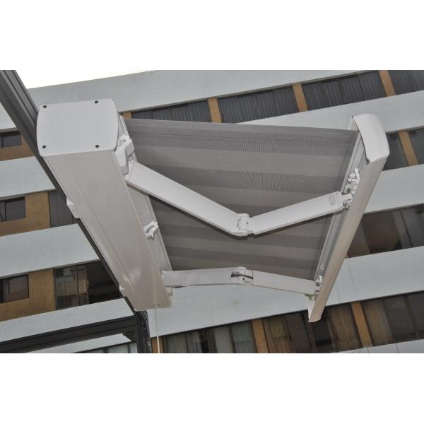 Toldo retrátil da gaveta completa de alumínio exterior para o pátio, terrance, jardim, para-sol do hotel