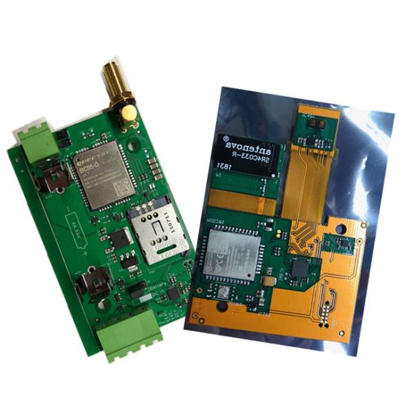 Доска Pcb силы AF субстратов однослойная с зеленой маской OSP припоя