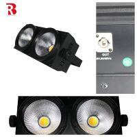 200W aveugle 2x100 RGB blanc LED 2 yeux 100w aveugle public éclairage de scène