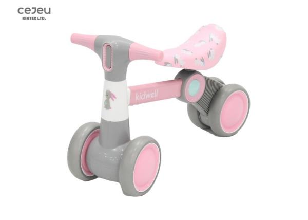 Passeio ajustável do equilíbrio do bebê em brinquedos para as crianças 1 - 3