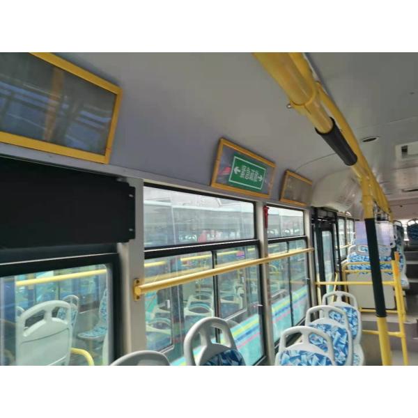 Les sièges d'or utilisés du dragon 45 de marque d'autobus de ville ont employé les portes à deux battants en acier d'autobus de moteur diesel de châssis de bus touristique