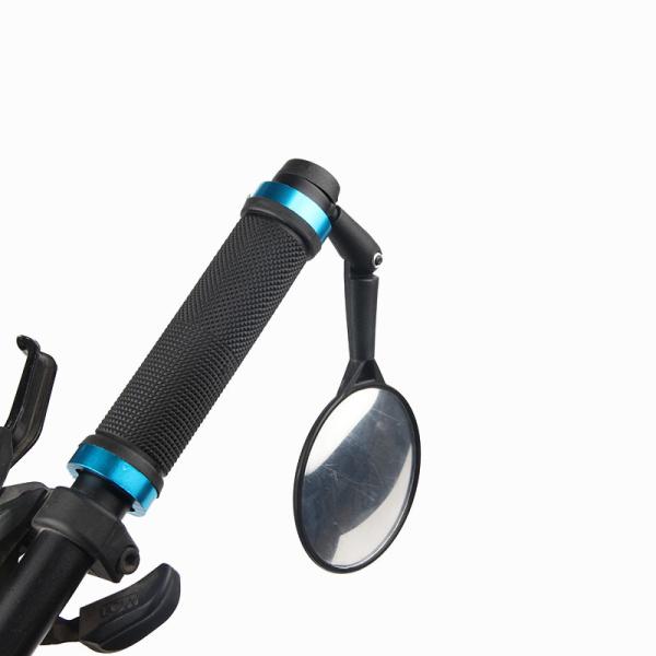 50g 360 Degree Rotation Safety Reflector Convex Mirror for Mountain and Road Bicycles Durable Plastic Bike Plug Mirror