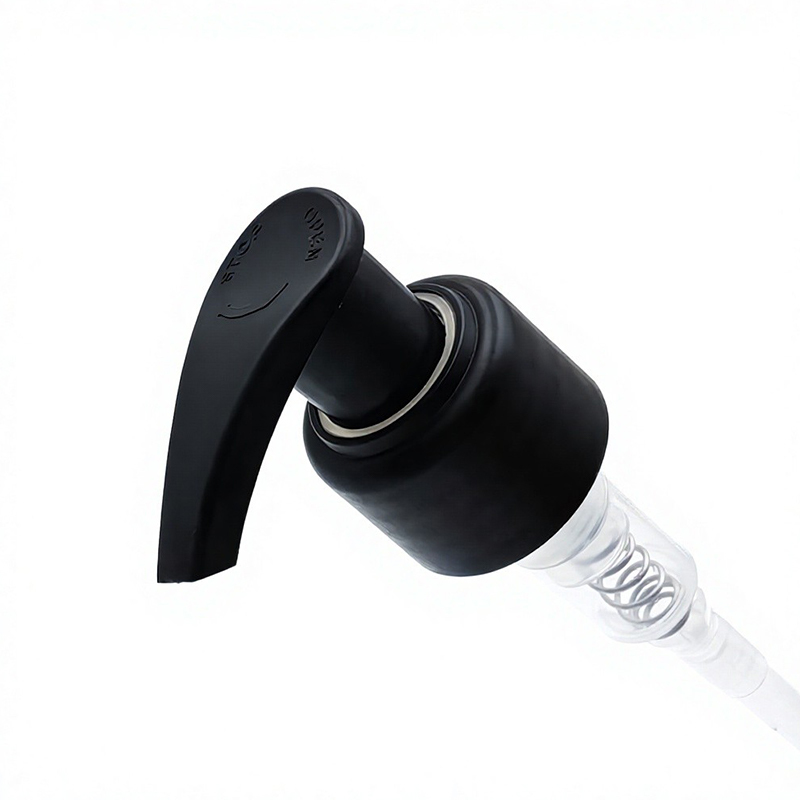 Wholesale Matte Black Lotion Pump with Left Right Lock and On-Off Function for Cosmetic Bottles