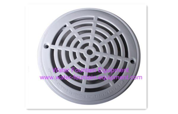 ABS/PVC Diameter 208mm Round Shape Swimming Pool Accessories Main Drain Cover