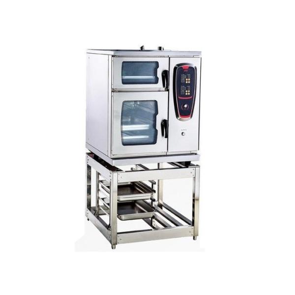 タイプ両開きドアの理性的な電気食糧汽船6 x 1/1をGN台に置いて下さい