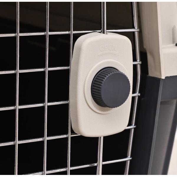 Pet Air Transport Box for Small Dogs and Cats Sustainable Hard Surface Travel Carrier