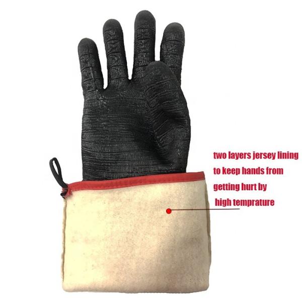 Polyethylene Heat Protection Gloves For Cooking 932F OEM ODM