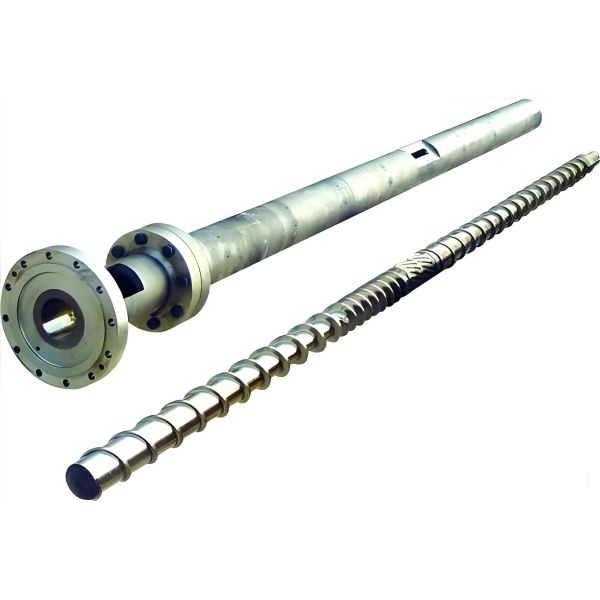 Durable Extruder Screw & Barrel Optimized for Plastic Recycling