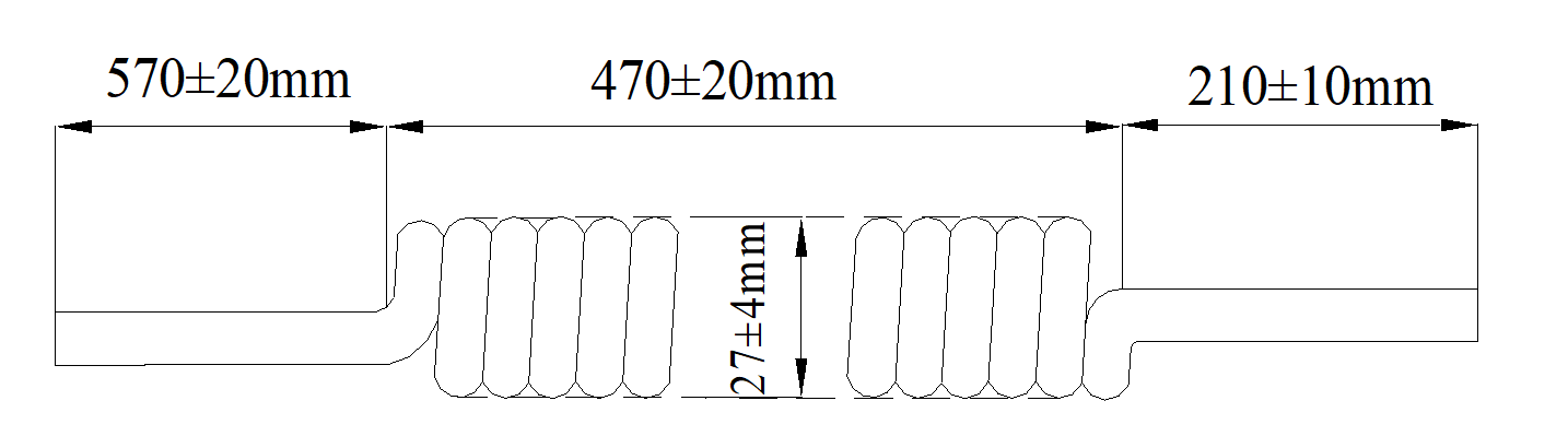 NOUL 5C 0.75mm2 Industrial Spring Cable Tinned Copper Stranded PP Insulation TPU Jacket 300V